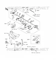 CHASSIS EQUIPMENT ELECTRIQUE pour Kawasaki Z750