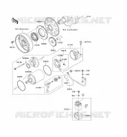D&Eacute;MARREUR pour Kawasaki Z750