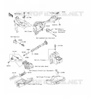 INJECTION CARBURANT pour Kawasaki Z750