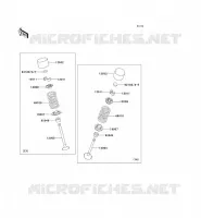 SOUPAPE pour Kawasaki Z750