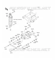 SUSPENSION pour Kawasaki Z750