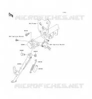 BEQUILLES pour Kawasaki Z750