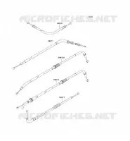 CABLES pour Kawasaki Z750