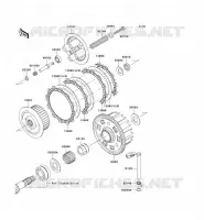 EMBRAYAGE pour Kawasaki Z750