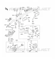 GUIDON pour Kawasaki Z750