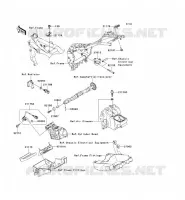 INJECTION CARBURANT pour Kawasaki Z750