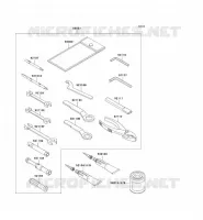 OUTIL UTILISATEUR pour Kawasaki Z750