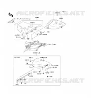 SELLE pour Kawasaki Z750