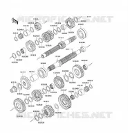 TRANSMISSION pour Kawasaki Z750