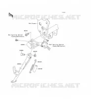 BEQUILLES pour Kawasaki Z750S