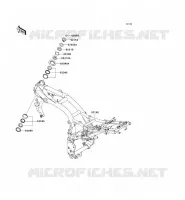 CH&Acirc;SSIS pour Kawasaki Z750S