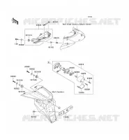 FEUX ARRI&Egrave;RE(S) pour Kawasaki Z750S