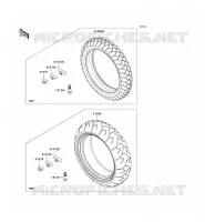 PNEUS pour Kawasaki Z750S