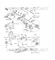 CHASSIS EQUIPMENT ELECTRIQUE pour Kawasaki Z750S