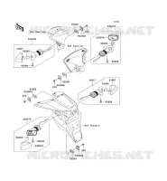 CLIGNOTANTS pour Kawasaki Z750S