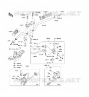 GUIDON pour Kawasaki Z750S