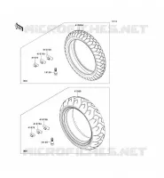PNEUS pour Kawasaki Z750S