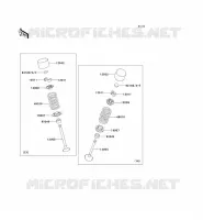 SOUPAPE pour Kawasaki Z750S