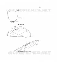 STICKER(BLEU) pour Kawasaki Z750S
