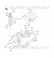 SUSPENSION pour Kawasaki Z750S