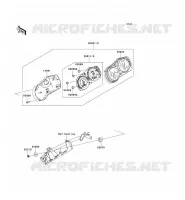 COMPTEURS pour Kawasaki Z750S