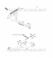 &Eacute;CHAPPEMENT pour Kawasaki Z750S