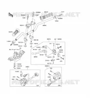 GUIDON pour Kawasaki Z750S