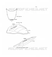 STICKER(BLEU) pour Kawasaki Z750S