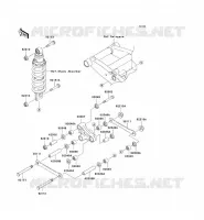 SUSPENSION pour Kawasaki Z750S