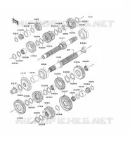 TRANSMISSION pour Kawasaki Z750S