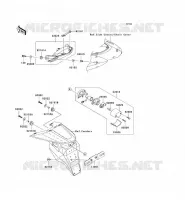 FEUX ARRI&Egrave;RE(S) pour Kawasaki Z750S