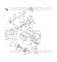 POMPE A HUILE pour Kawasaki Z750S