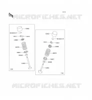 SOUPAPE pour Kawasaki Z750S