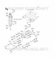 SUSPENSION pour Kawasaki Z750S