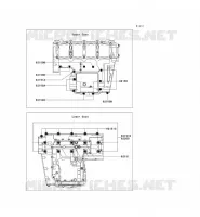 BOULON CARTER MOTEUR pour Kawasaki Z750S