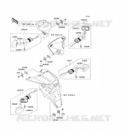 CLIGNOTANTS pour Kawasaki Z750S