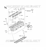 CULASSE pour Kawasaki Z750S
