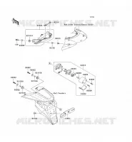FEUX ARRI&Egrave;RE(S) pour Kawasaki Z750S