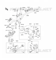 GUIDON pour Kawasaki Z750S