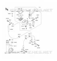 MAITRE CYLINDRE AV pour Kawasaki Z750S