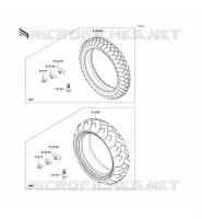 PNEUS pour Kawasaki Z750S