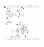 SUPPORT MOTEUR pour Kawasaki Z750S