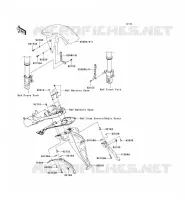 GARDE BOUE pour Kawasaki Z750