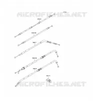 CABLES pour Kawasaki Z750