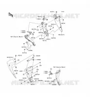 CARENAGE INFERIEUR pour Kawasaki Z750