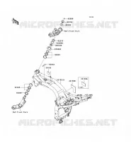 CH&Acirc;SSIS pour Kawasaki Z750
