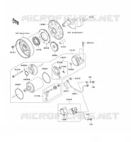 D&Eacute;MARREUR pour Kawasaki Z750