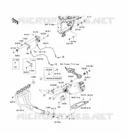 &Eacute;CHAPPEMENT pour Kawasaki Z750
