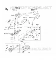 GUIDON pour Kawasaki Z750