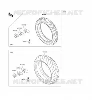 PNEUS pour Kawasaki Z750